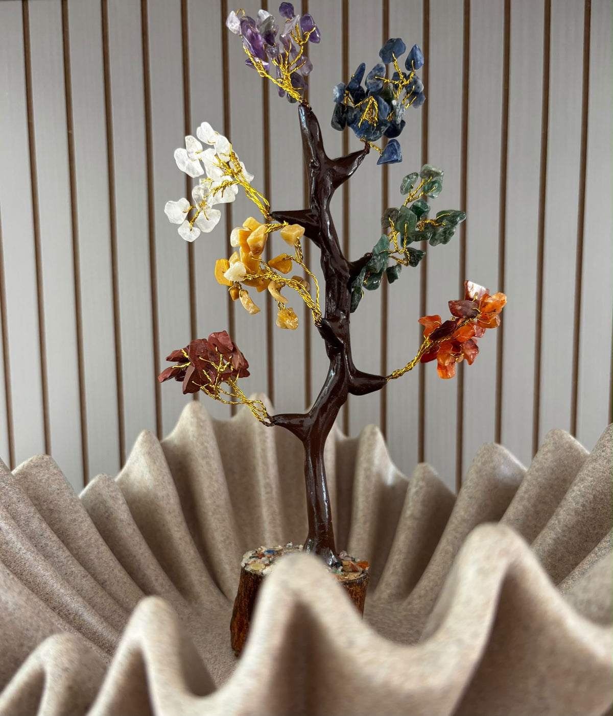 Tree of Life with Chakra Stones