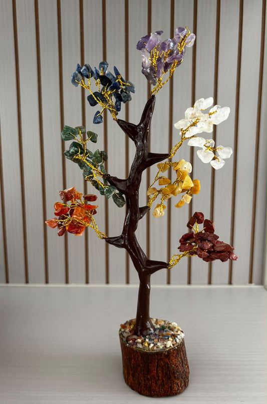 Tree of Life with Chakra Stones